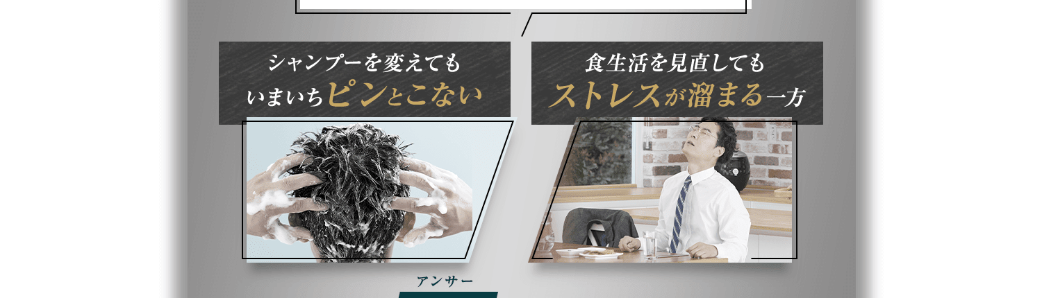 ただそんなことを言われても…シャンプーを変えてもいまいちピンとこない…