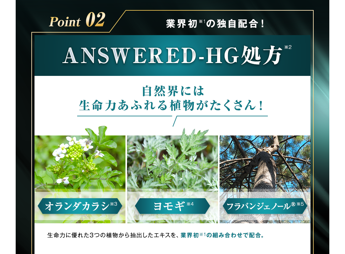 ANSWERED-HG処方